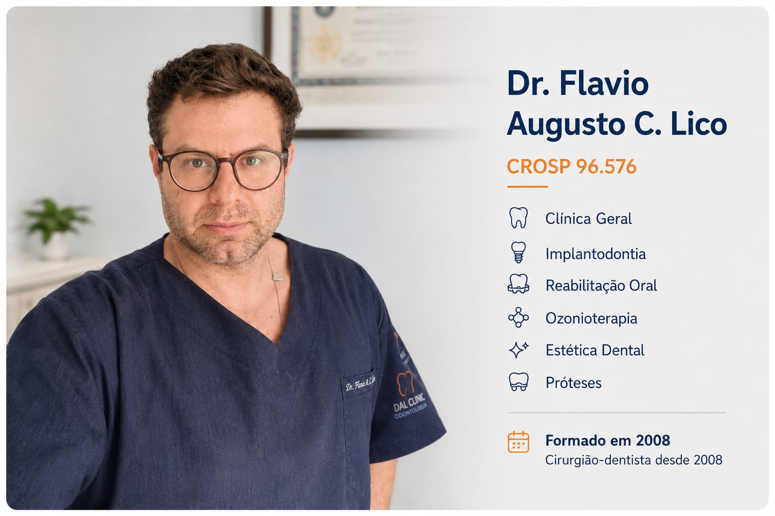 Dr. Flavio Augusto C. Lico — CROSP 96.576